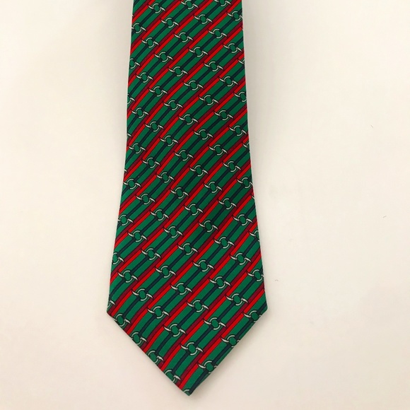 Vintage HERMÈS 100% Silk Tie - In EXCELLENT condition - Rare Pattern - Picture 4 of 4